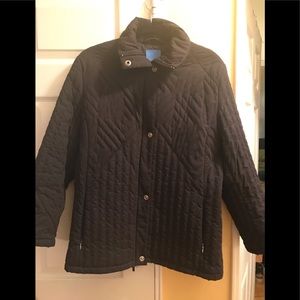 Escada Sport Quilted Jacket. Black. Size 40.